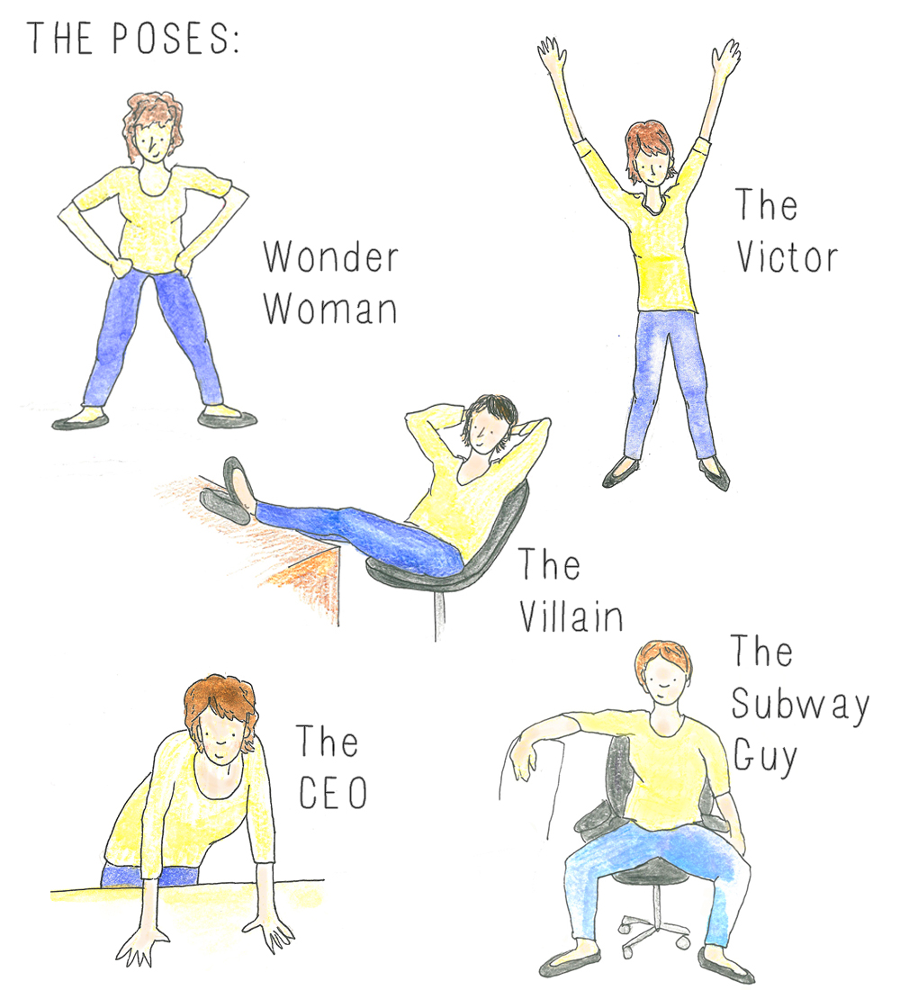 The not so subtle art of striking an awesome power pose